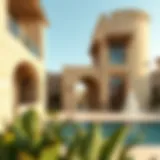Architectural Marvel of Hajar Stone Villas Stunning architectural design of Hajar Stone Villas