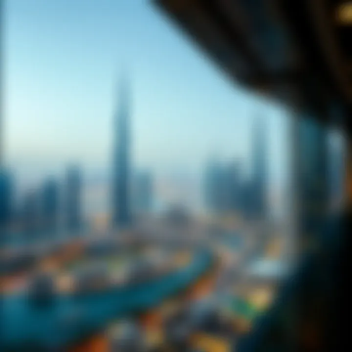 Dubai skyline featuring iconic buildings and investment opportunities