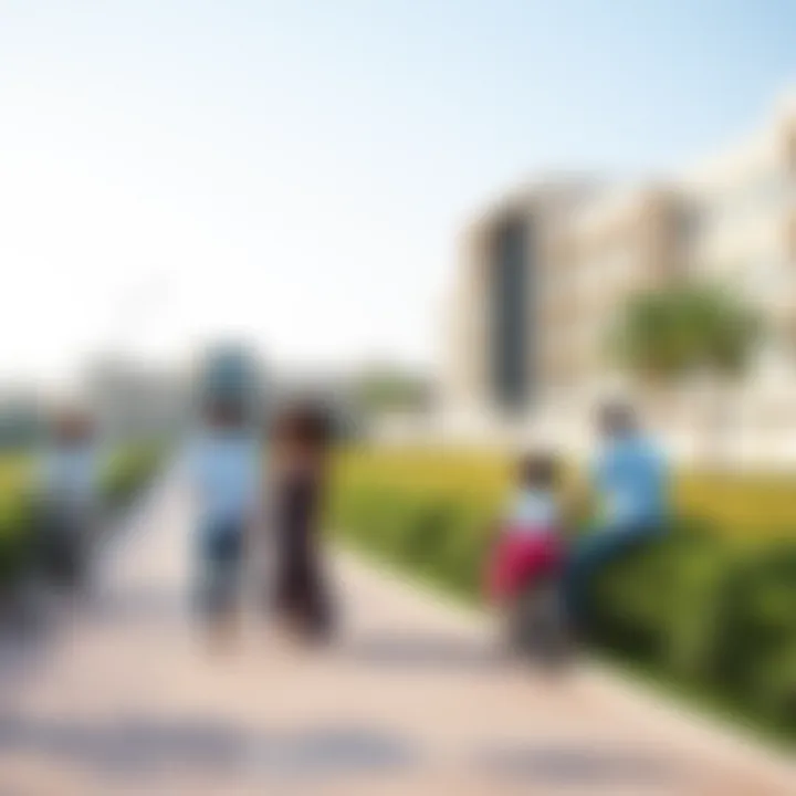 Vibrant community lifestyle at Damac Hills Park Residence Four