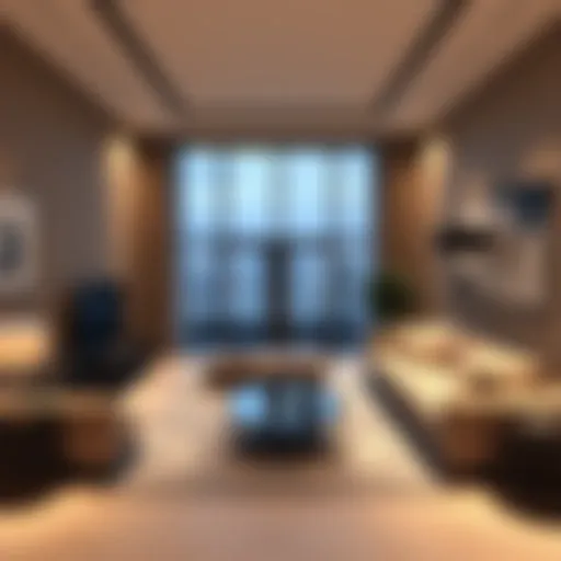 Luxurious living space at Damac Hills Park Residence Four