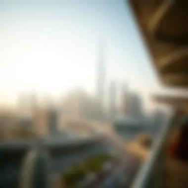 Dubai skyline representing economic growth