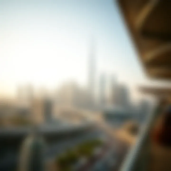 Dubai skyline representing economic growth
