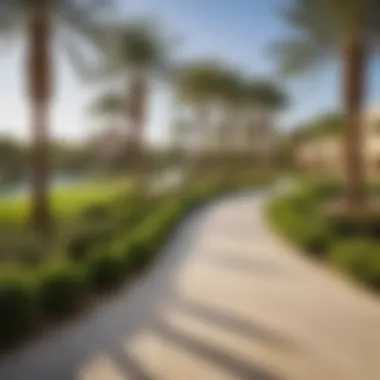 Stunning community park in Arabian Ranches Palmera