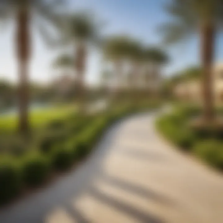 Stunning community park in Arabian Ranches Palmera