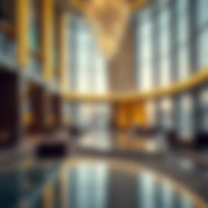 Luxurious amenities available within the Burj Khalifa.