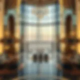 Stunning interior of Burj Khalifa showcasing luxury and elegance.