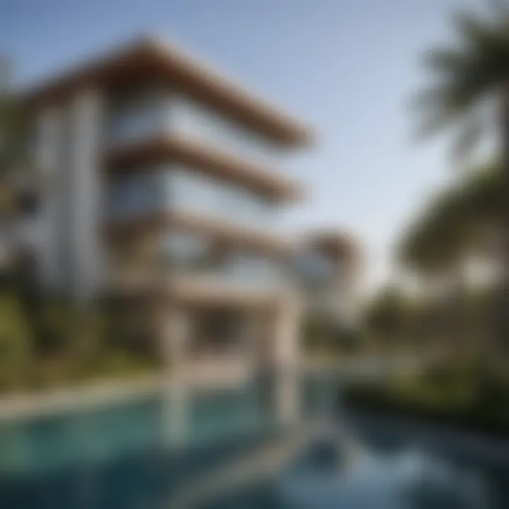 Stunning architectural design in Damac Hills Lagoons