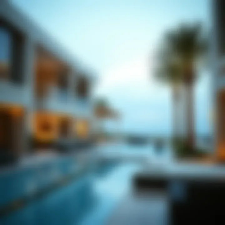 Luxury villas near Dubai Island Beach