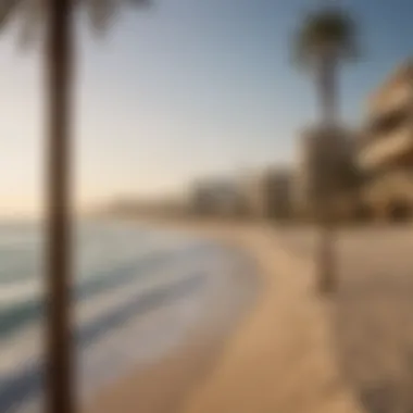 Breathtaking Beachfront at Dubai Lamer Stunning view of Dubai Lamer beachfront