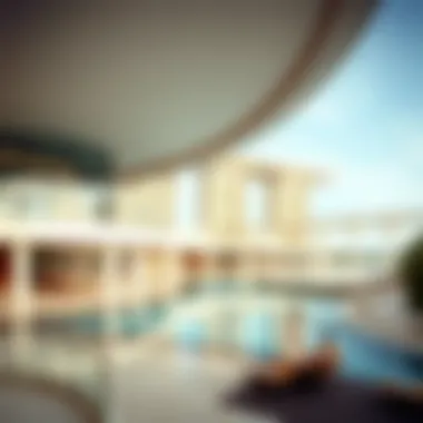 Stunning architectural design of Five Palm Jumeirah