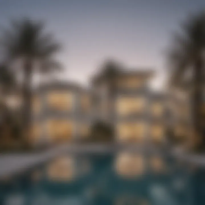 Luxurious amenities in Jumeirah Islands community