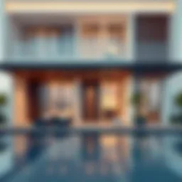 Stylish JVT villa showcasing modern architecture