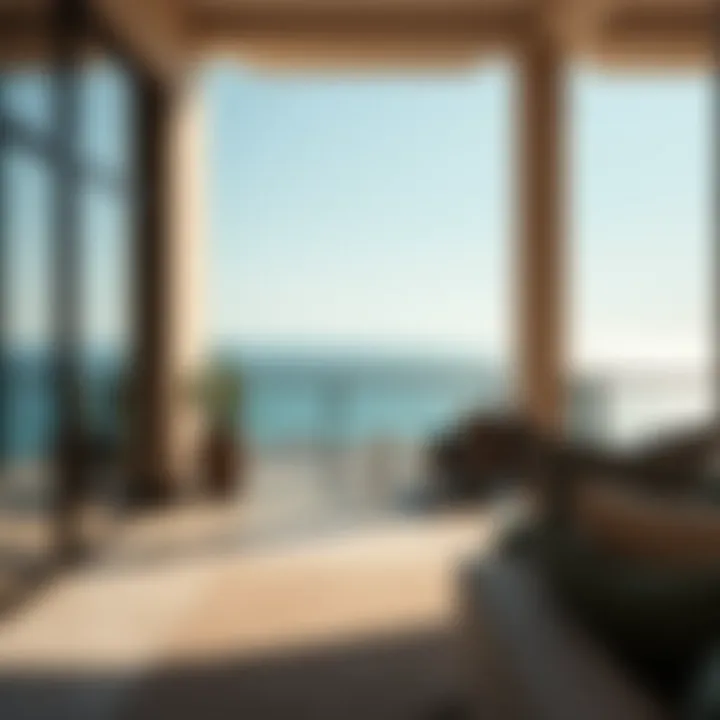 Stunning ocean view from La Mer villa balcony