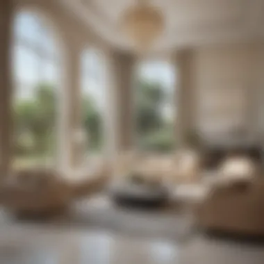 Elegant Interiors of Meadows Villas Elegant interiors of a villa in the Meadows reflecting modern luxury and comfort.