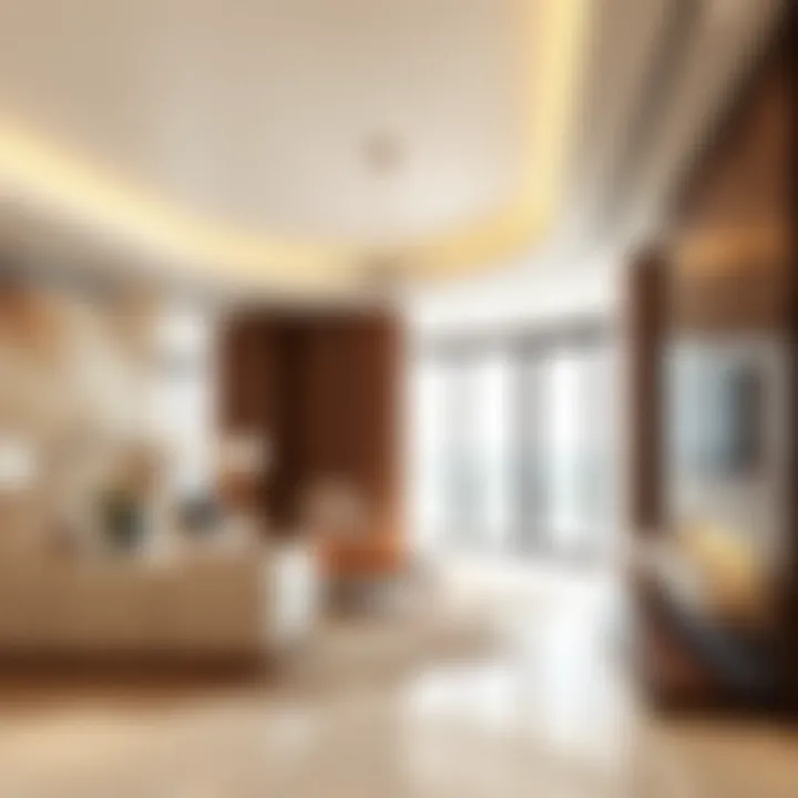 Elegance Inside: Modern Villa Designs of Frond L Luxurious villa interiors featuring modern design and elegance