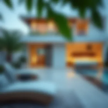 Sustainable design elements incorporated into villa architecture