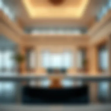 Elegant architectural design of a luxury villa within Damac Lagoon.