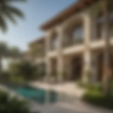 Luxurious Villa on Palm Jumeirah Luxurious villa nestled among the lush greenery of Palm Jumeirah.