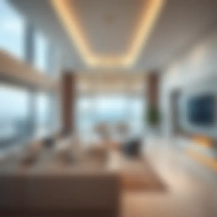 Modern Design in Villanova Villas Luxurious interior of a Villanova villa showcasing modern design