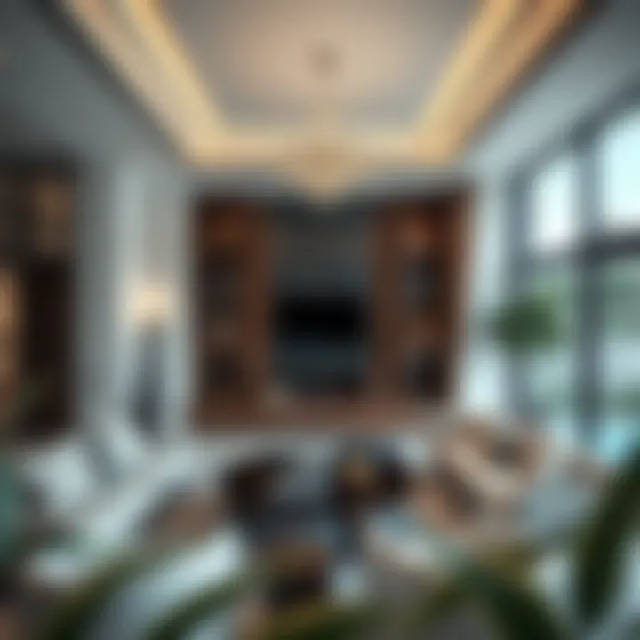 Interior design of a villa in Jumeirah Park