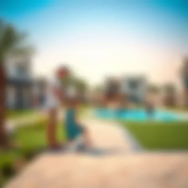 Community amenities in Meadows, Dubai