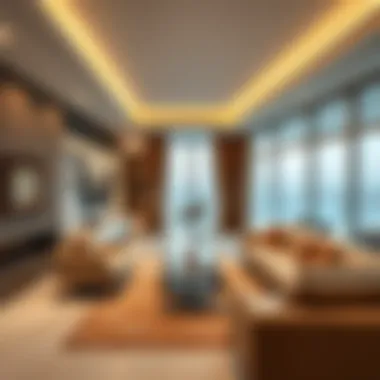 Elegant Modern Living Room Elegant interior design showcasing a modern living room