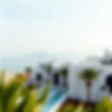 Breathtaking view of Wadi Villas showcasing architectural elegance