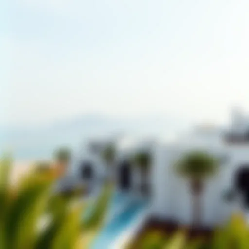 Breathtaking view of Wadi Villas showcasing architectural elegance