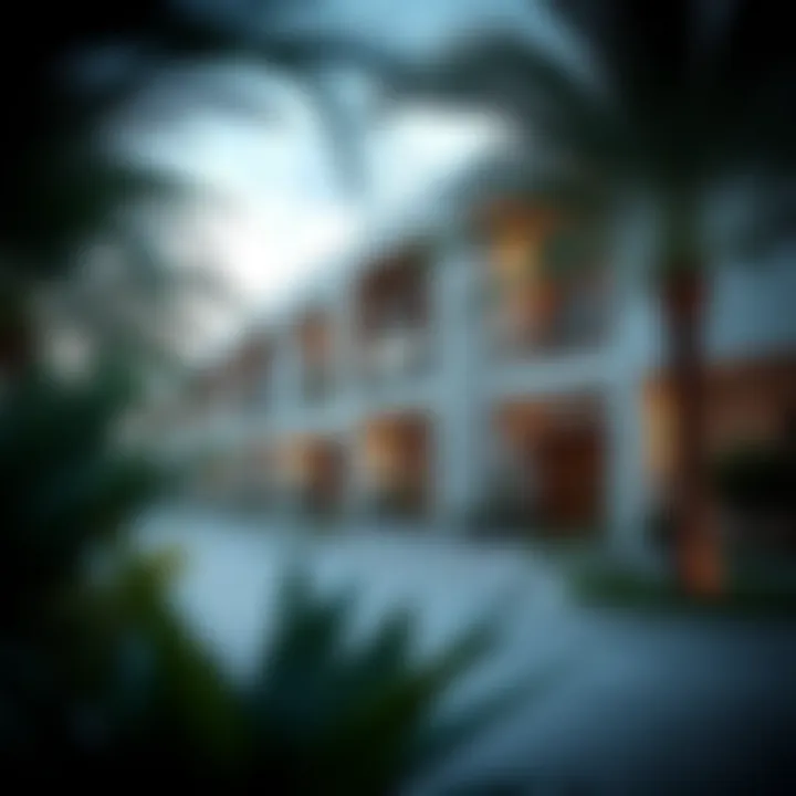 Architectural design of Warsan Village townhouses showcasing modern aesthetics