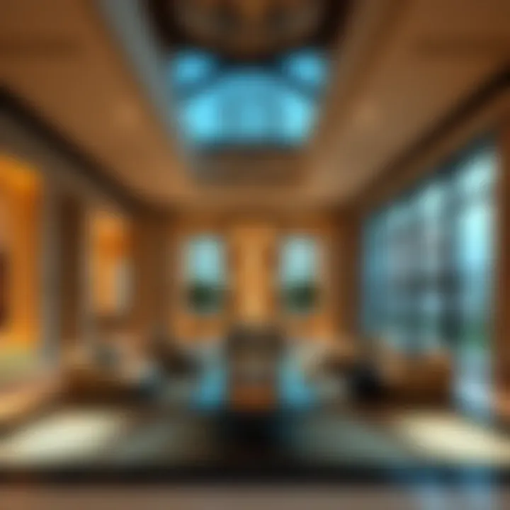 Architectural design of Golf Links Emaar residences