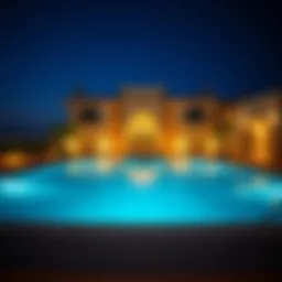 Luxurious mansion with a private pool in Dubai