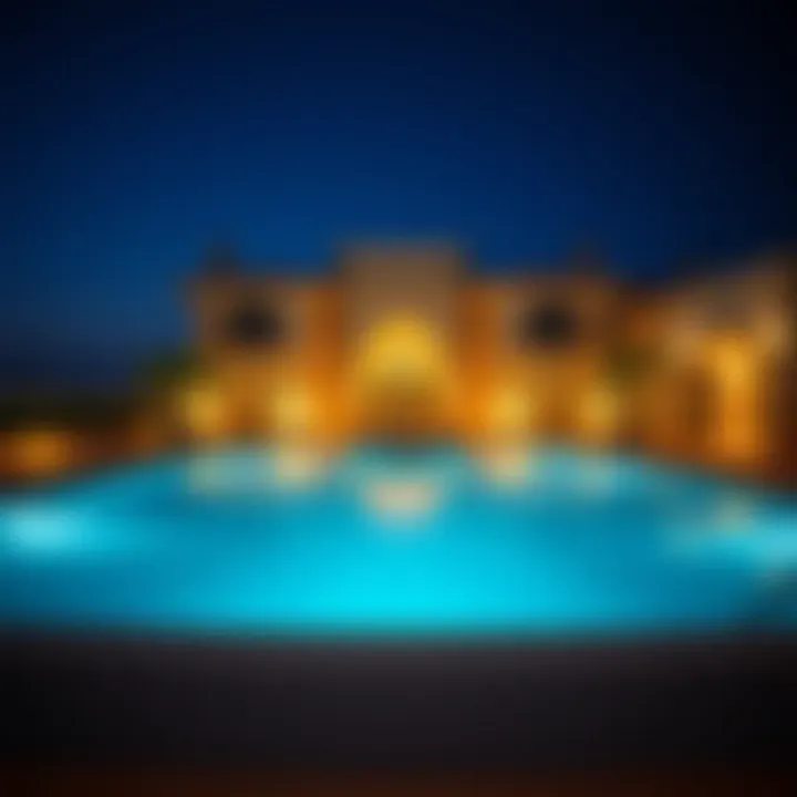 Luxurious mansion with a private pool in Dubai