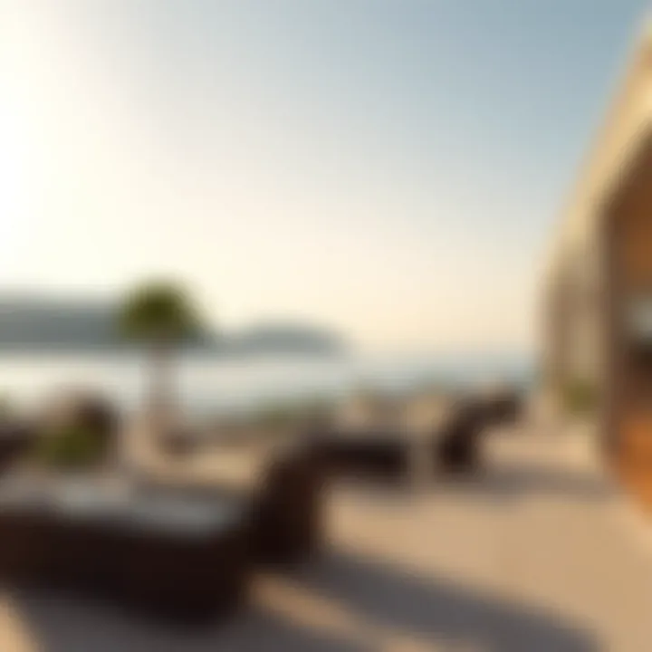 Stunning coastline of Marbella with luxury villas