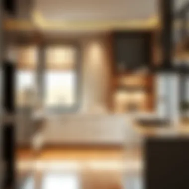 Sophisticated kitchen with high-end appliances and finishes