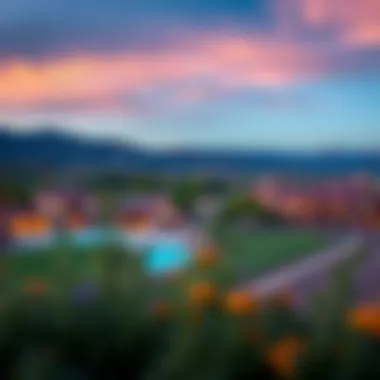 Breathtaking view of Springs Villa's neighborhood showcasing community amenities