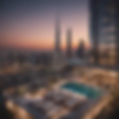 Stunning skyline of Dubai showcasing luxury properties