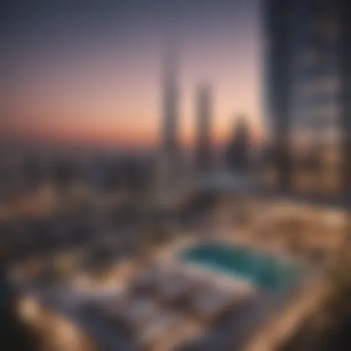 Stunning skyline of Dubai showcasing luxury properties