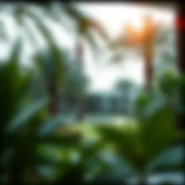 Serene garden area within the Whispering Pines community